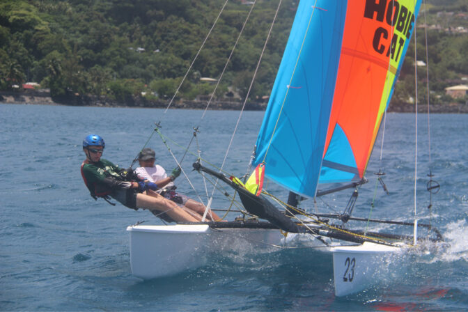 cours dragoon ecole de voile de arue tahiti