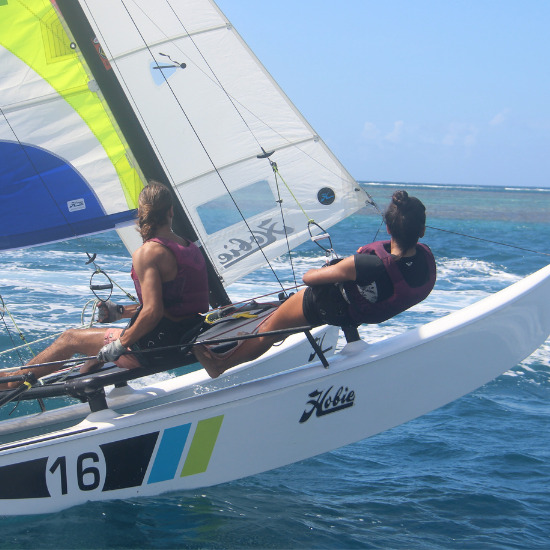 cours navigation ecole voile arue tahiti