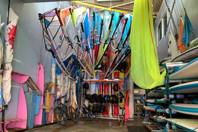 matériels équipements école de voile de arue tahiti