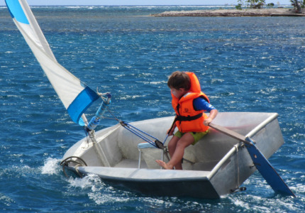 cour école de voile arue moussaillon tahiti