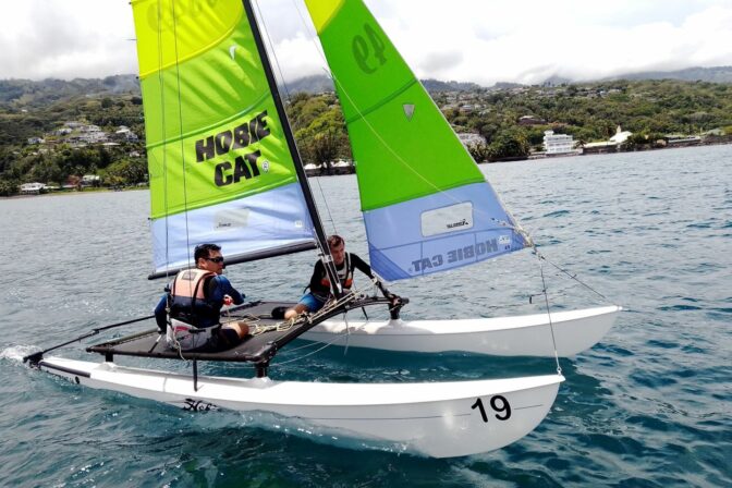 cours navigation ecole voile arue tahiti